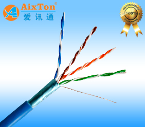 超五类单屏蔽网线