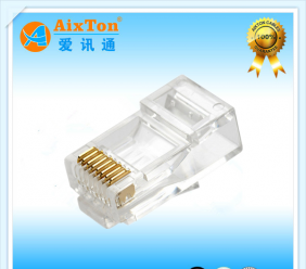 RJ45非屏蔽水晶头